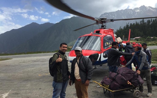 Kailash mansarovar yatra by helicopter
