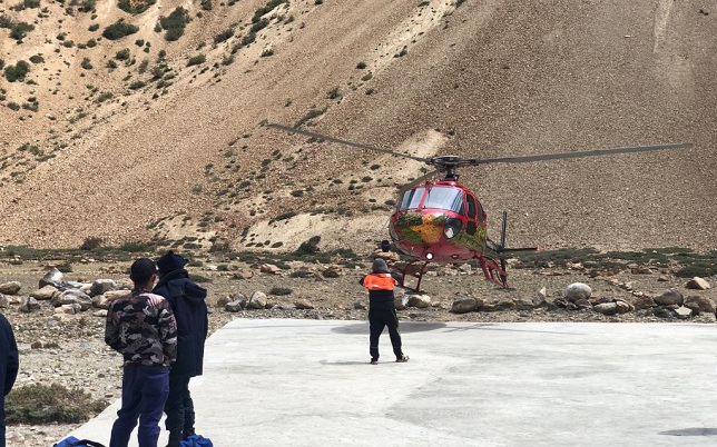 kailash mansarovar yatra by helicopter